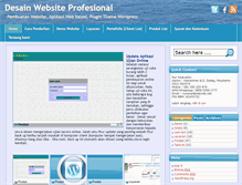 Tablet Screenshot of desainweb.biz