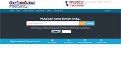 Desktop Screenshot of member.desainweb.com